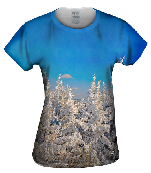 Snow Filled Trees&nbsp;Womens Top