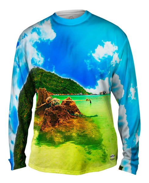 Cliff Of Vacation Future Mens Long Sleeve
