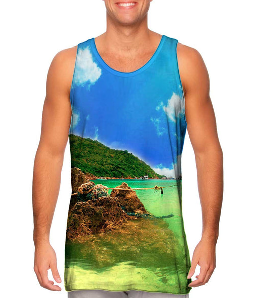 Cliff Of Vacation Future Mens Tank Top