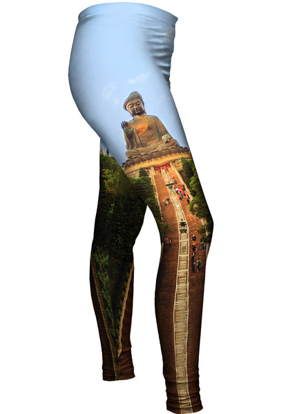 Hong Kong Giant Buddha On Lantau Womens Leggings