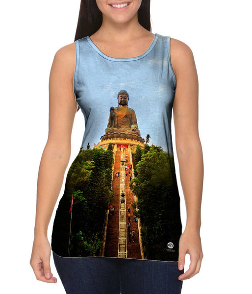 Hong Kong Giant Buddha On Lantau&nbsp;Womens Tank Top