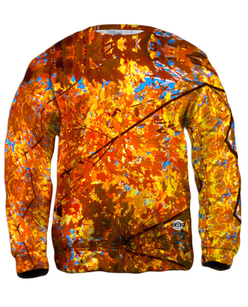Lush Autumn Leaves&nbsp;Mens Sweatshirt