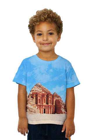 Kids Petra Jordan Monastery