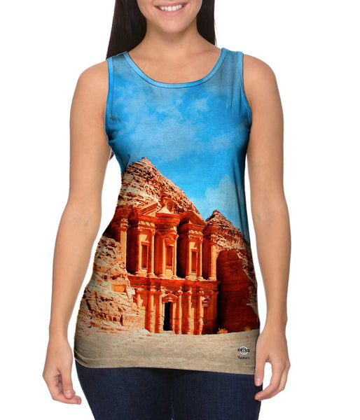 Petra Jordan Monastery&nbsp;Womens Tank Top