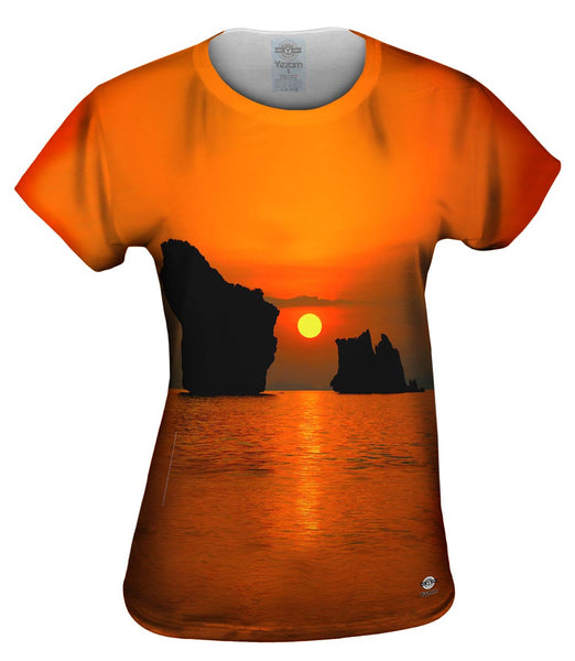 Orange Sunset Dreams&nbsp;Womens Top
