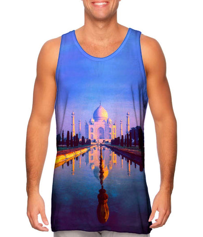 Purple Taj Mahal Sunset