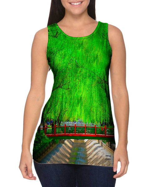 Weeping Willow Bridge&nbsp;Womens Tank Top