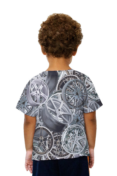 Kids Swag Bling Rim Frenzy Kids T-Shirt