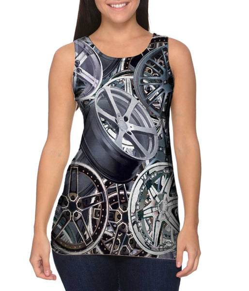 Swag Bling Rim Frenzy&nbsp;Womens Tank Top