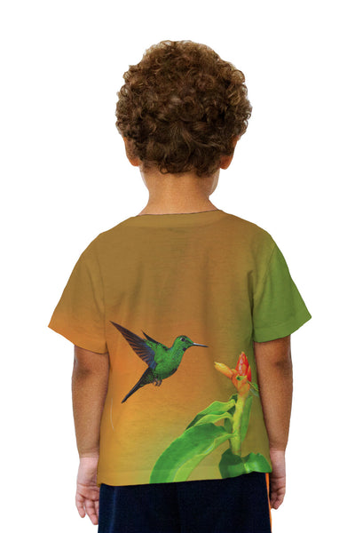 Kids Green Crowned Brilliant Kids T-Shirt