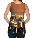 Glowing Chicago Skyline