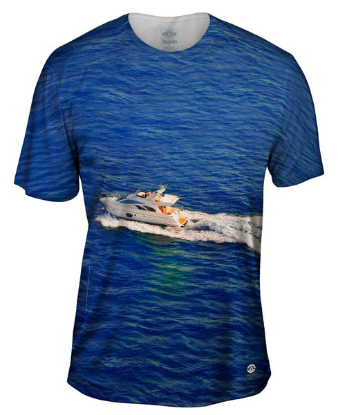 Fishing Yacht Of Happiness&nbsp;Mens T-Shirt