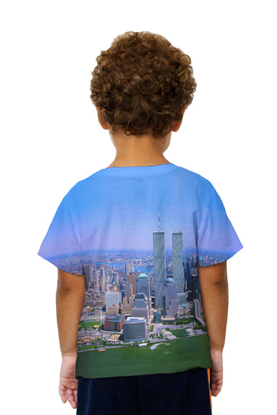 Kids Twin Towers Nyc Kids T-Shirt