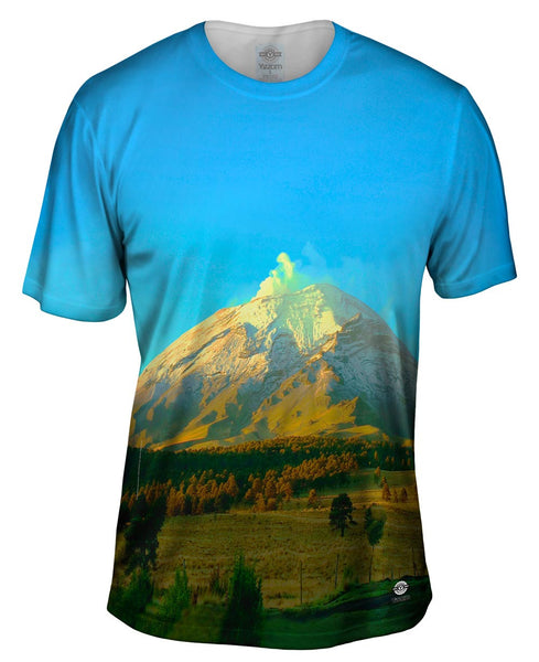 Mexican Volcano Mens T-Shirt