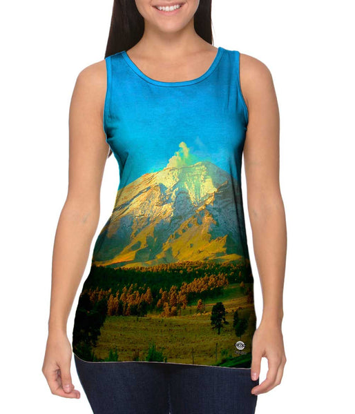 Mexican Volcano Womens Tank Top