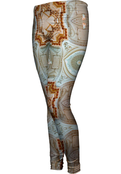 St Aubin Cathedral Belgium Womens Leggings
