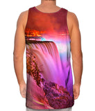 Glowing Niagara Falls Winter