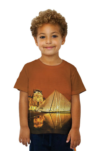 Kids Louvre Golden Glow Paris