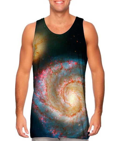 Space Galaxy Messier 51&nbsp;Mens Tank Top