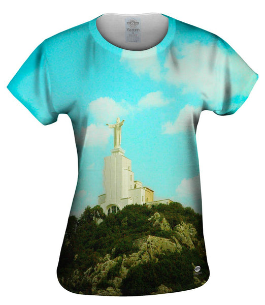 Lebanon Christ The King Statue Womens Top