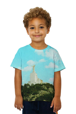 Kids Lebanon Christ The King Statue