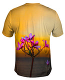 Sunset With Frangipani Blossoms In Labuan Bajo