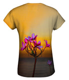 Sunset With Frangipani Blossoms In Labuan Bajo