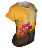 Sunset With Frangipani Blossoms In Labuan Bajo