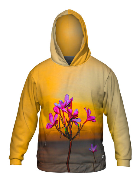Sunset With Frangipani Blossoms In Labuan Bajo&nbsp;Mens Hoodie Sweater