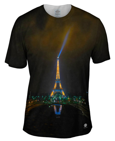 Eiffel Tower La Tour De Trocadero Mens T-Shirt