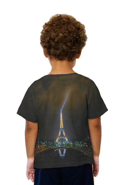 Kids Eiffel Tower La Tour De Trocadero Kids T-Shirt