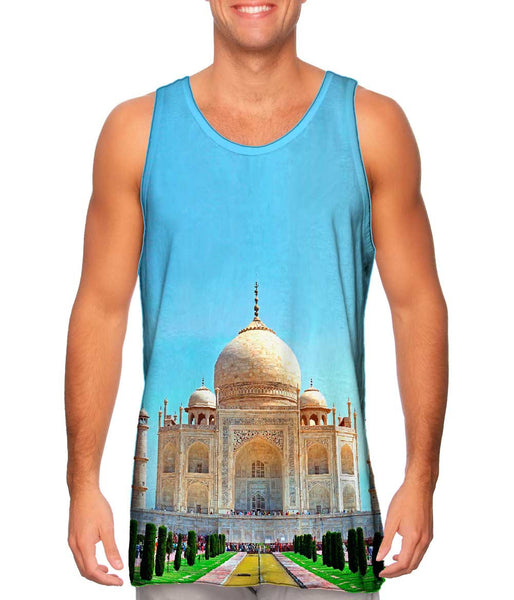 Sunny Day Taj Mahal India&nbsp;Mens Tank Top