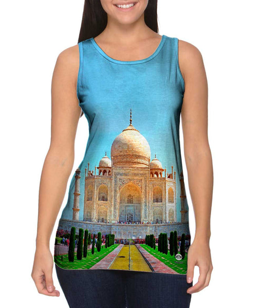 Sunny Day Taj Mahal India&nbsp;Womens Tank Top