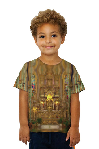 Kids The Front Of The Notre Dame Cathedral Basilica