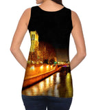 Cathedral Notre Dame De Paris Night