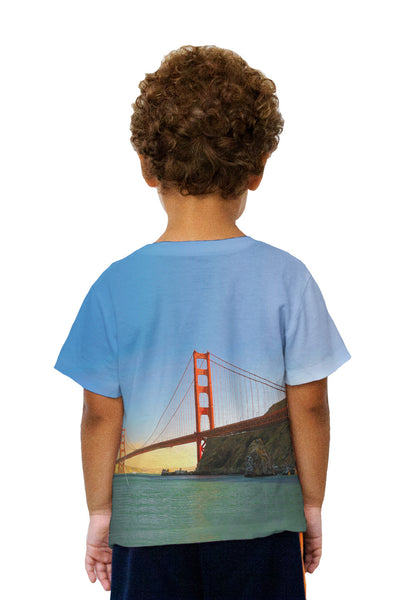 Kids Still Waters Golden Gate Bridge Kids T-Shirt