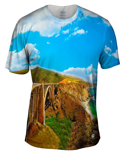 Ocean View By The Shore&nbsp;Mens T-Shirt