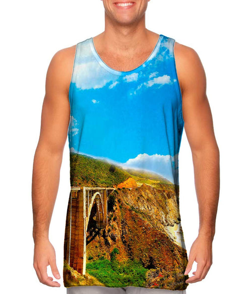 Ocean View By The Shore&nbsp;Mens Tank Top