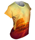 Fashion Golden Colosseum Rome Italy