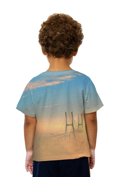 Kids Bridge Fog Ponte Vasco Da Gama Kids T-Shirt