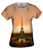 Eiffel Tower At Sunrise