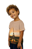 Kids Eiffel Tower At Sunrise