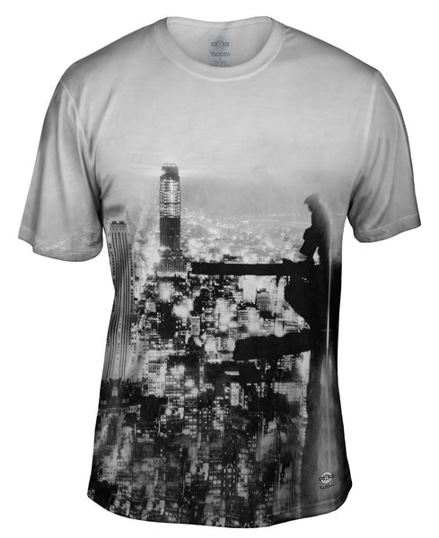 New York City At Night View&nbsp;Mens T-Shirt