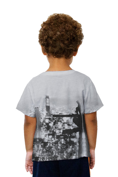 Kids New York City At Night View Kids T-Shirt