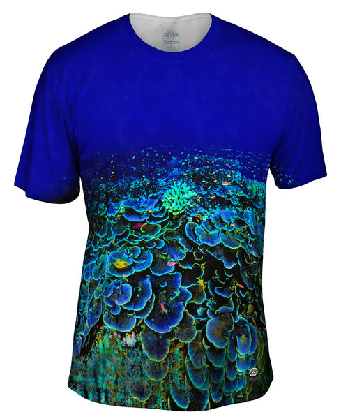 Coral Reef Color Eruption Mens T-Shirt