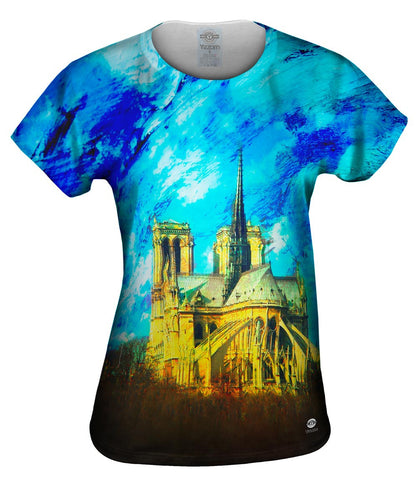 Impressionist Notre Dame Cathedral Spire