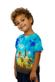 Kids Impressionist Notre Dame Cathedral Spire