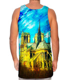 Impressionist Notre Dame Cathedral Spire