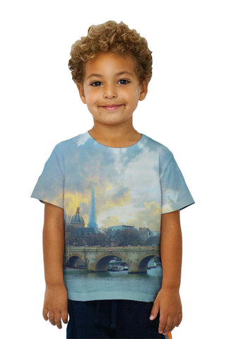 Kids Paris France Eiffel Tower Cloud Frenzy
