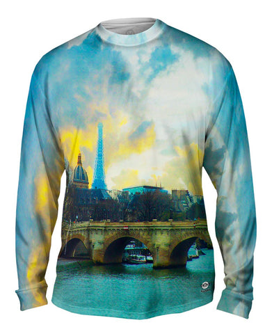 Paris France Eiffel Tower Cloud Frenzy